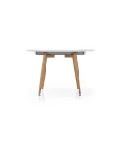 FOLDING TABLE EDWARD, TOP - HONEY OAK / WHITE; LEGS: HONEY OAK order